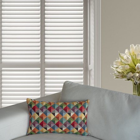 Poszewka Gobelinowa 30x60 3D TAPESTRY kolorowa grometryczna