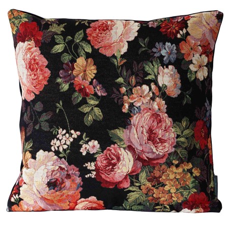 Poszewka 60x60cm RÓŻE Gobelinowa Poduszka Dekoracyjna Poldesign