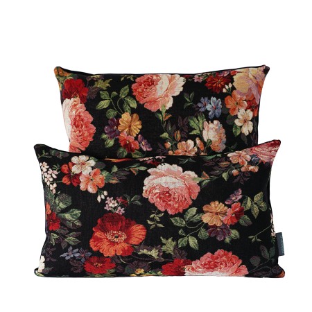 Poszewka 60x60cm RÓŻE Gobelinowa Poduszka Dekoracyjna Poldesign