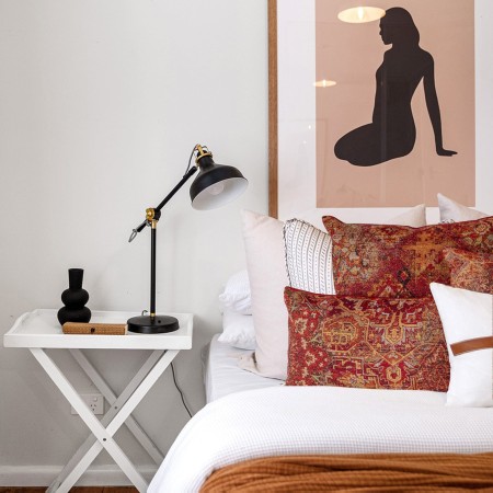 Poszewka KILIM 60x60 Boho Orientalna Ruda Ceglana Gobelinowa  Etno PolDesign