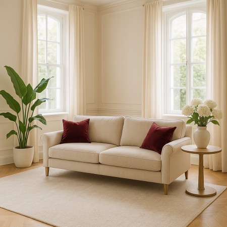 Poszewka aksamitna 50x50 cm BURGUND QUEEN_14