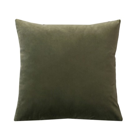 Poszewka aksamitna 50x50cm ZIELEŃ KHAKI  QUEEN_19