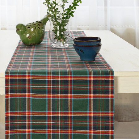 Cotton Green TartanTable Runner 7.jpg