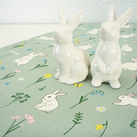 Bieżnik 280 cm Zajączek Wielkanocny Bawełniany Świąteczny na stół