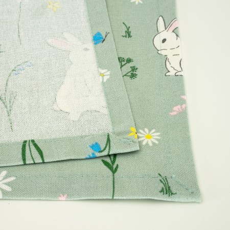 Bieżnik 280 cm Zajączek Wielkanocny Bawełniany Świąteczny na stół