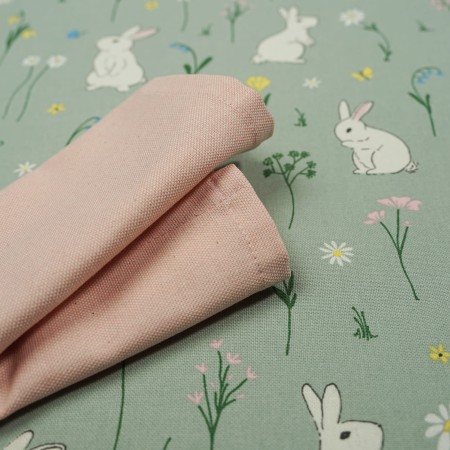 Bieżnik 280 cm Zajączek Wielkanocny Bawełniany Świąteczny na stół