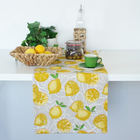 Bieżnik na stół 280cm CYTRYNA skandynawski PolDesign