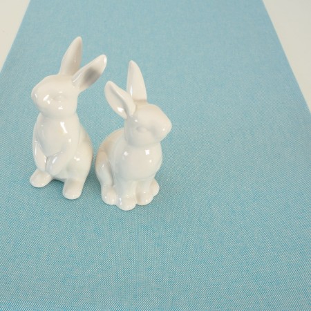 Bieżnik na stół Wielkanoncny Niebieski 220cm długi