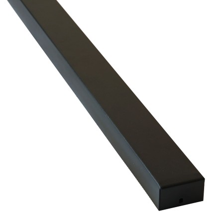 Podsufitka czarna prostokątna maskownica sufitowa 115cm 3 otwory +01S