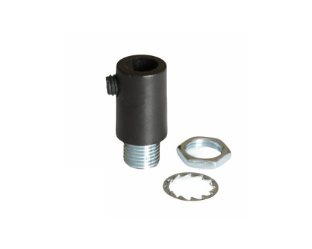 Hamulec czarny plastik walec H-01S