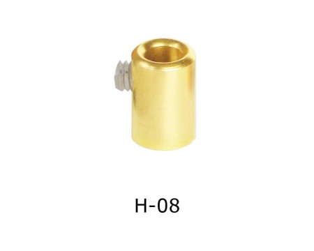 Hamulec metalowy chromowany H-08