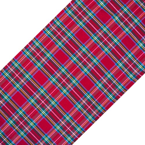 Przejdź do produktu Bieżnik Świąteczny 340cm Czerwona Krata Boże Narodzenie