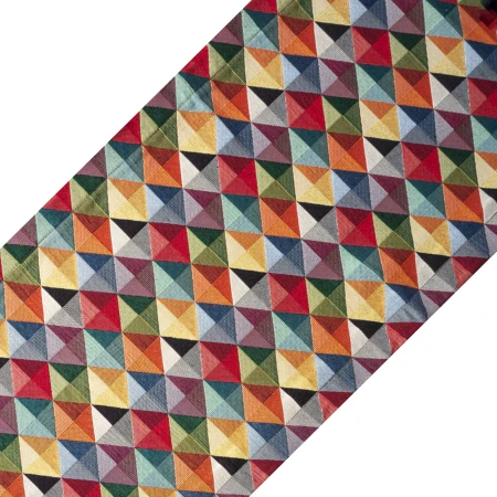 Bieżniki na stół 160cm TAPESTRY gobelinowy multikolorowy geometryczny