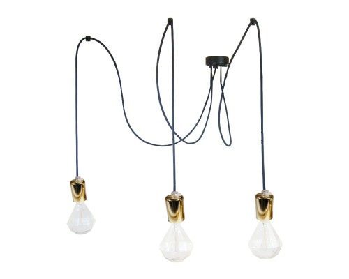 Przejdź do produktu Lampa pająk 3 złota 0101 - 0800