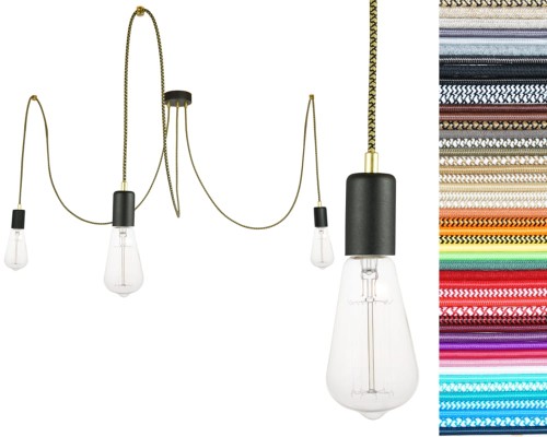 Przejdź do produktu Lampa pająk 3 0108 zic zac