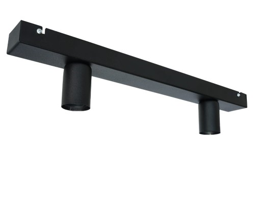 Przejdź do produktu Lampa sufitowa  Kinkiet E27 metalowa czarna Cleo 2-0101