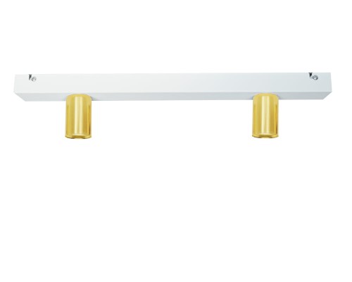 Przejdź do produktu Lampa sufitowa Kinkiet  biała złota E27 Cleo 2-0208