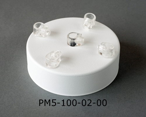 Przejdź do produktu Podsufitka metalowa 5 otworów 100mm kolor biały (1)