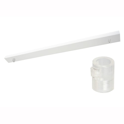 Przejdź do produktu Podsufitka do lampy 80cm 2 otwory biała + 00S