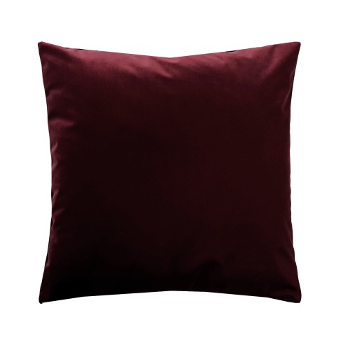 Przejdź do produktu Poszewka aksamitna 55x55 cm BURGUND QUEEN_14 wiśniowa