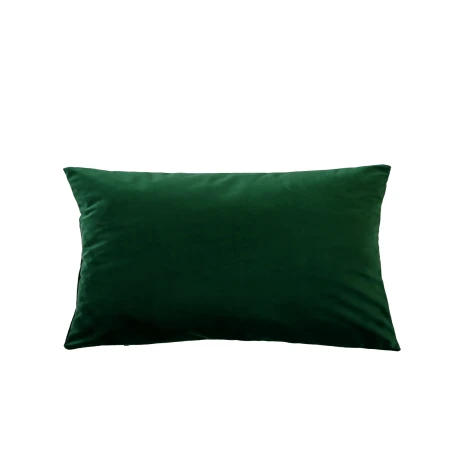 Poszewka aksamitna 30x50cm ZIELEŃ SZMARAGDOWA  QUEEN_18