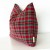 Red tartan pillow with gold thread square 45x45.jpg