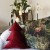 main photo curly red vine tree shaped pillow size M.jpg