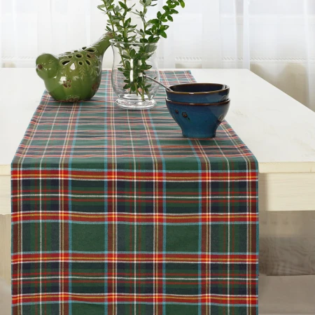 Cotton Green TartanTable Runner 7.jpg