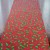 Bieżnik Świąteczny 120cm OSTROKRZEW burgund zielony czerwony dekoracyjny