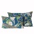 Poszewka gobelinowa PAW NIEBIESKI kwiaty 30x50cm