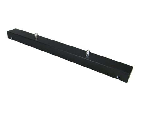 Podsufitka czarna prostokątna maskownica sufitowa 50cm 2 otwory +07