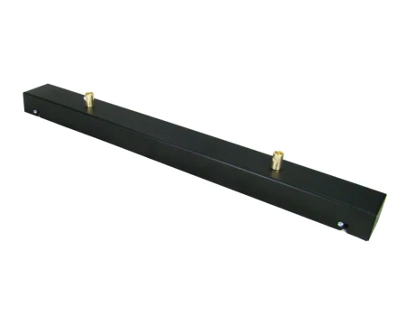 Podsufitka czarna prostokątna maskownica sufitowa 50cm 2 otwory +08