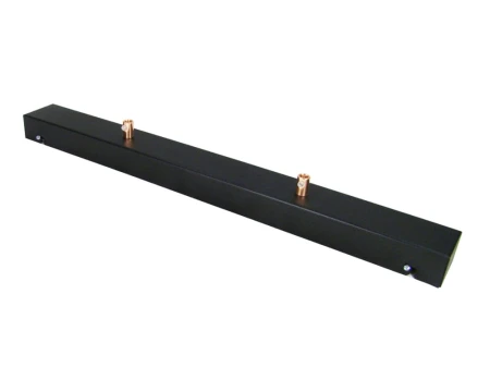 Podsufitka czarna prostokątna maskownica sufitowa 50cm 2 otwory +09