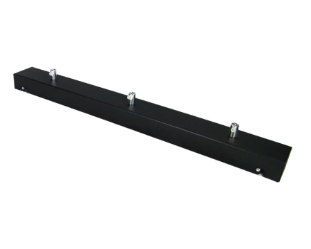 Podsufitka czarna prostokątna maskownica sufitowa 50cm 3 otwory +07