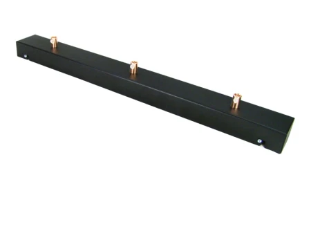 Podsufitka czarna prostokątna maskownica sufitowa 50cm 3 otwory +09