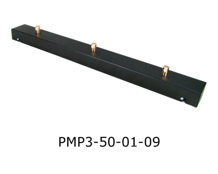 Podsufitka czarna prostokątna maskownica sufitowa 50cm 3 otwory +09