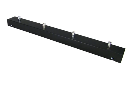 Podsufitka czarna prostokątna maskownica sufitowa 50cm 4 otwory +07