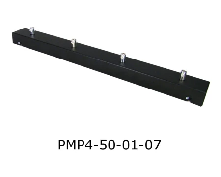 Podsufitka czarna prostokątna maskownica sufitowa 50cm 4 otwory +07