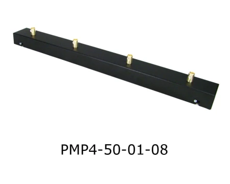 Podsufitka czarna prostokątna maskownica sufitowa 50cm 4 otwory +08