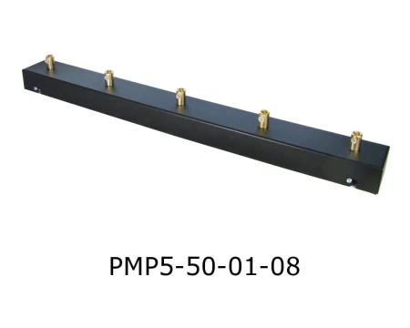 Podsufitka czarna prostokątna maskownica sufitowa 50cm 5 otworów +08