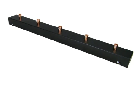 Podsufitka czarna prostokątna maskownica sufitowa 50cm 5 otworów +09