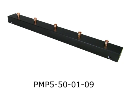 Podsufitka czarna prostokątna maskownica sufitowa 50cm 5 otworów +09