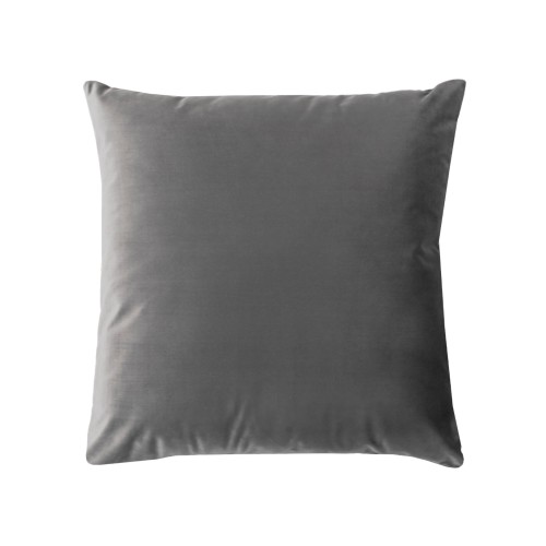 Przejdź do produktu Poszewka aksamitna 45x45cm szara stalowa QUEEN_4