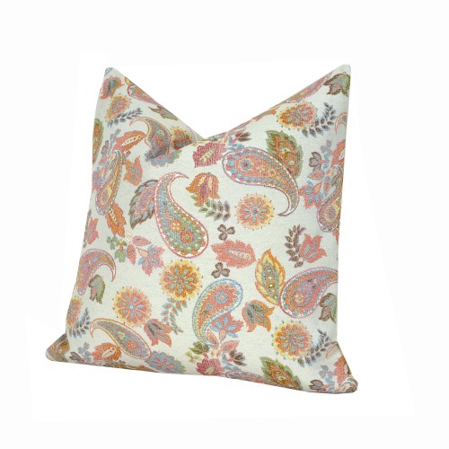 Przejdź do produktu Poszewka 40x40 PAISLEY Wielkanocna Gobelinowa Ecru Boho