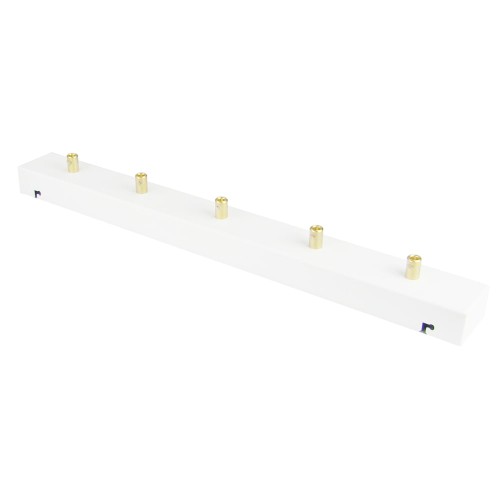 Przejdź do produktu Podsufitka biała prostokątna maskownica sufitowa 50cm 5 otworów +08