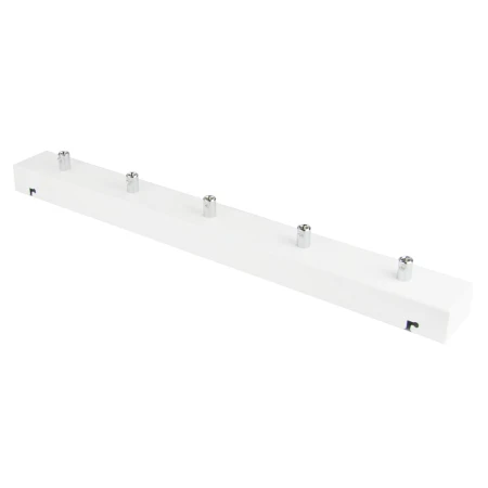 Podsufitka biała prostokątna maskownica sufitowa 50cm 5 otworów +07