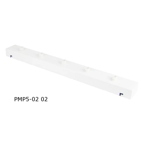 Podsufitka biała prostokątna maskownica sufitowa 50cm 5 otworów +02