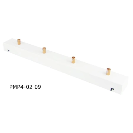 Podsufitka biała prostokątna maskownica sufitowa 50cm 4 otwory +09