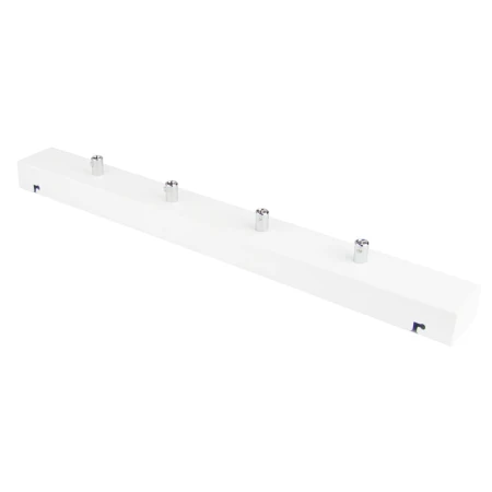 Podsufitka biała prostokątna maskownica sufitowa 50cm 4 otwory +07