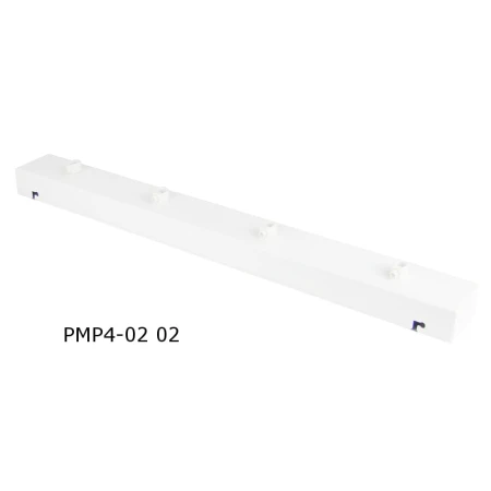Podsufitka biała prostokątna maskownica sufitowa 50cm 4 otwory +02